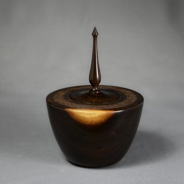 Texas Ebony Lidded Box